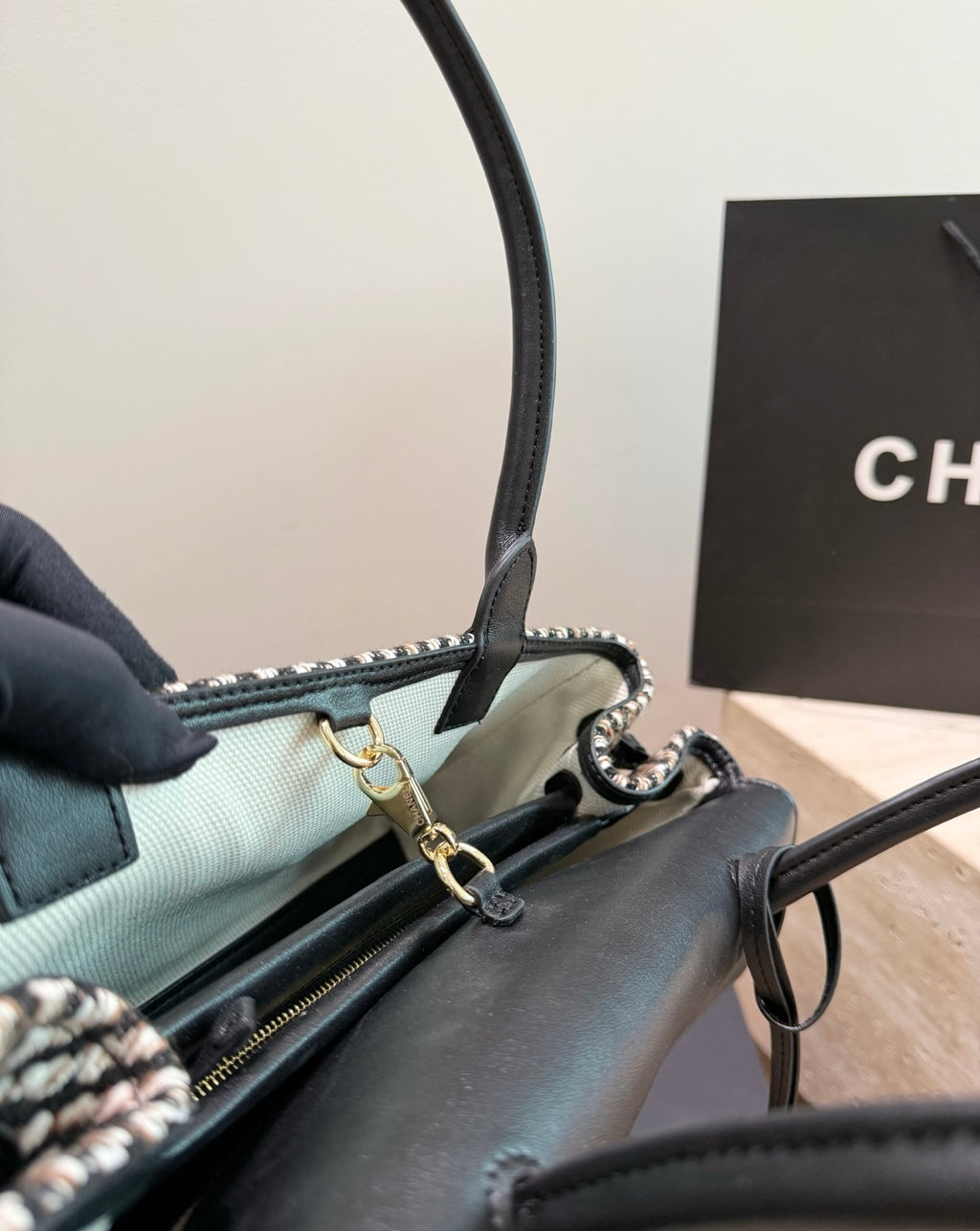 Chanel Inspired Urban Essentials Small Shopping Bag