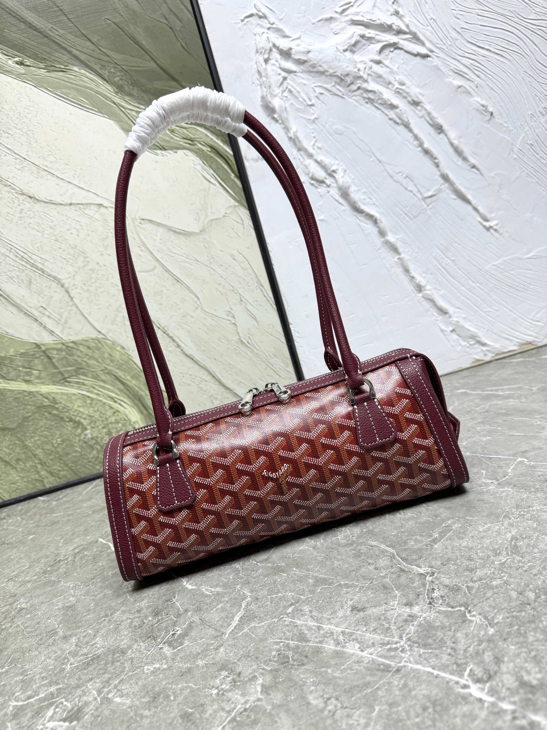 Goyard Inspired Bonbonnière bag