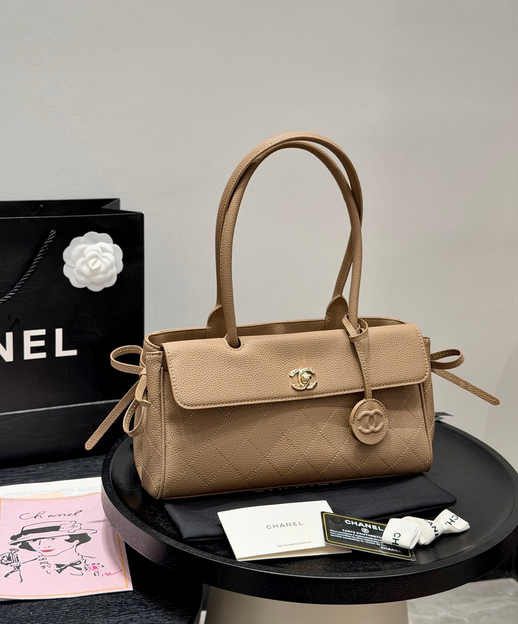 Chanel Inspired Urban Essentials Small Shopping Bag