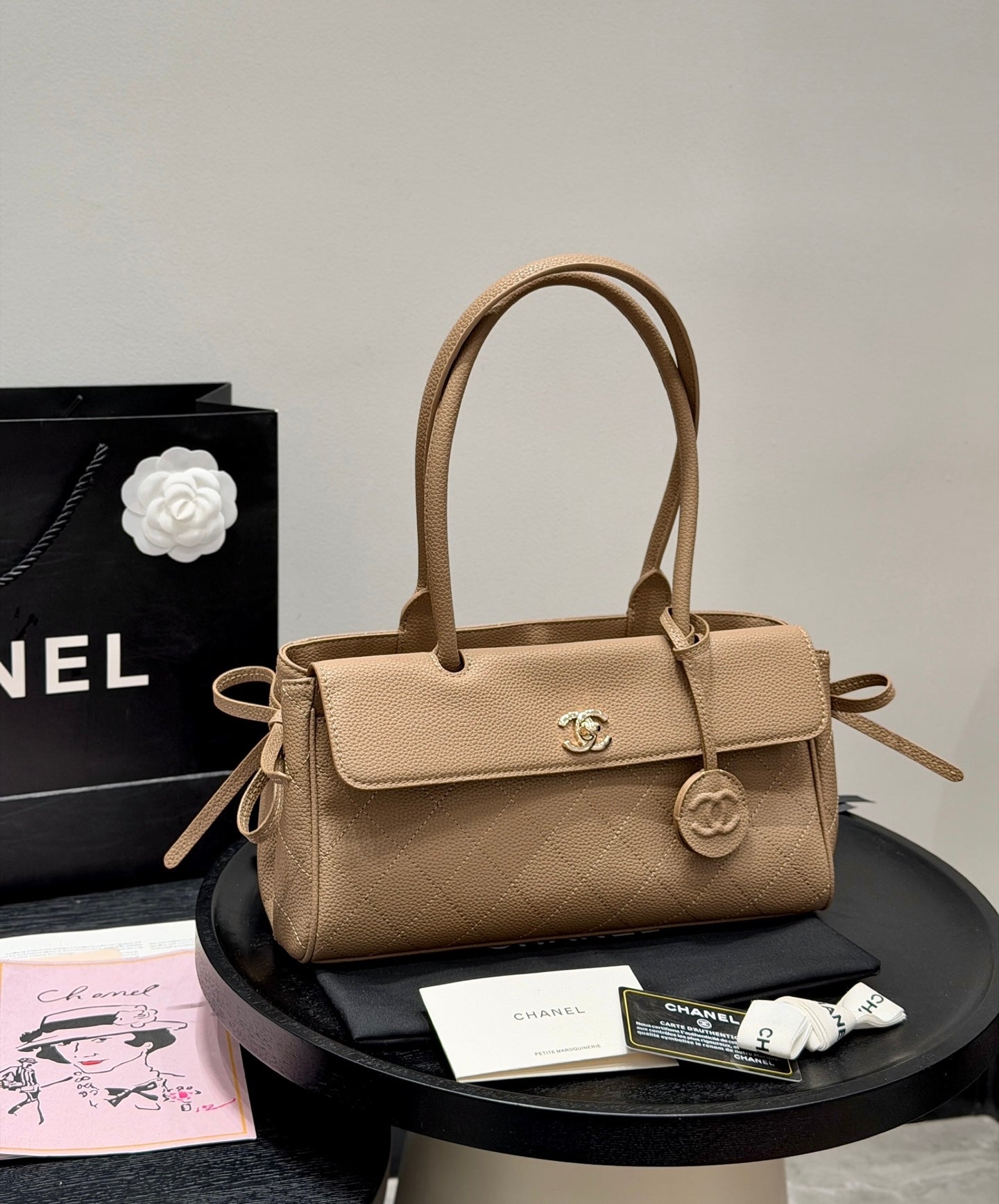 Chanel Inspired Urban Essentials Small Shopping Bag