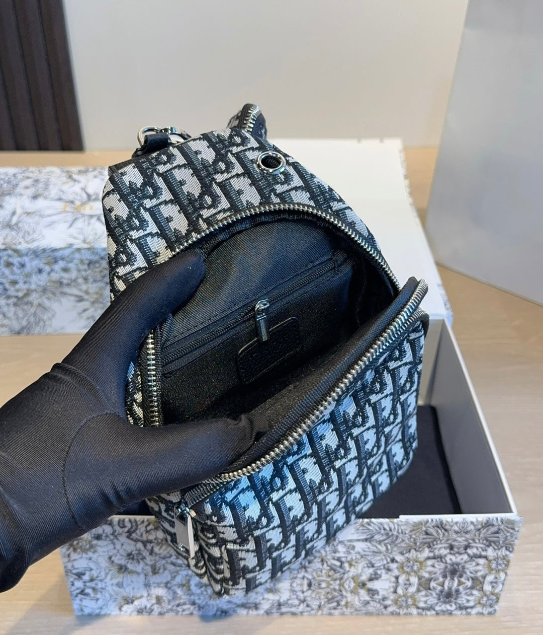 Christian Dior Inspired Rider sling bag