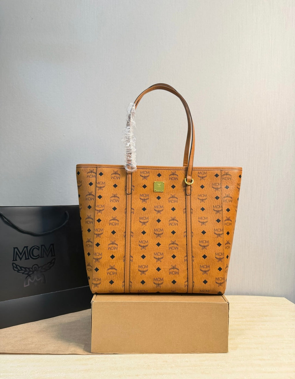 MCM Inspired Toni shopper bag