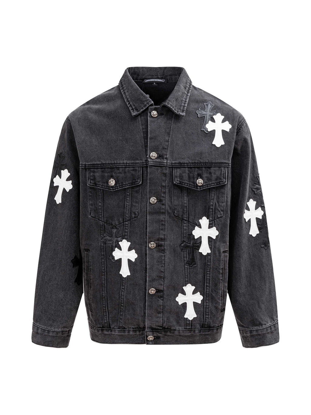 Chrome Hearts Inspired denim jacket
