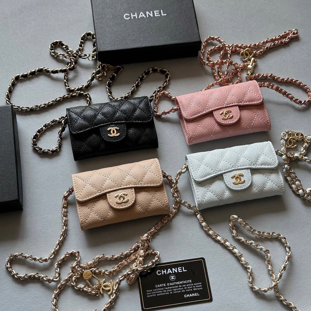 Chanel Inspired card holders
