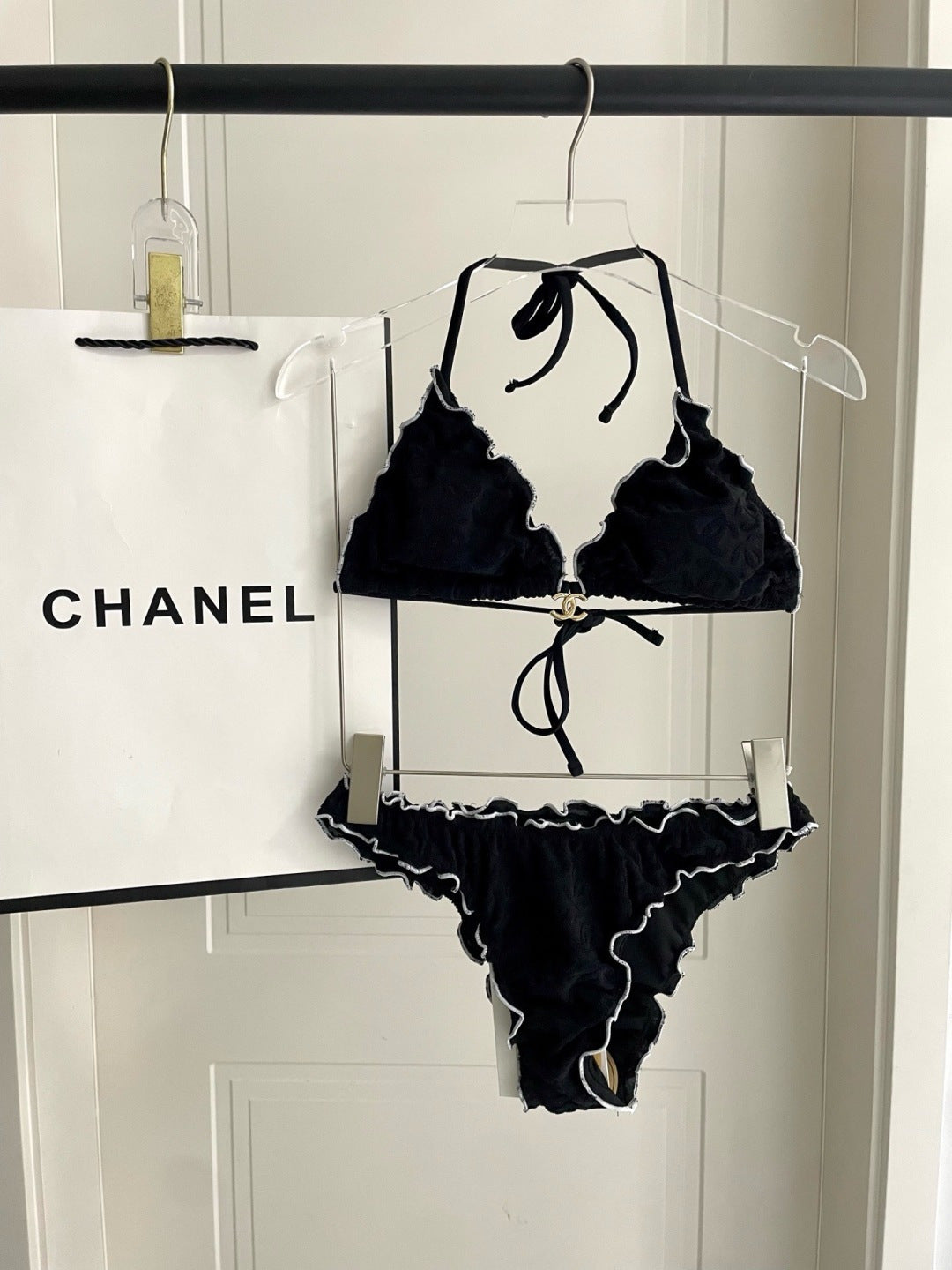 Chanel Inspired bikini set