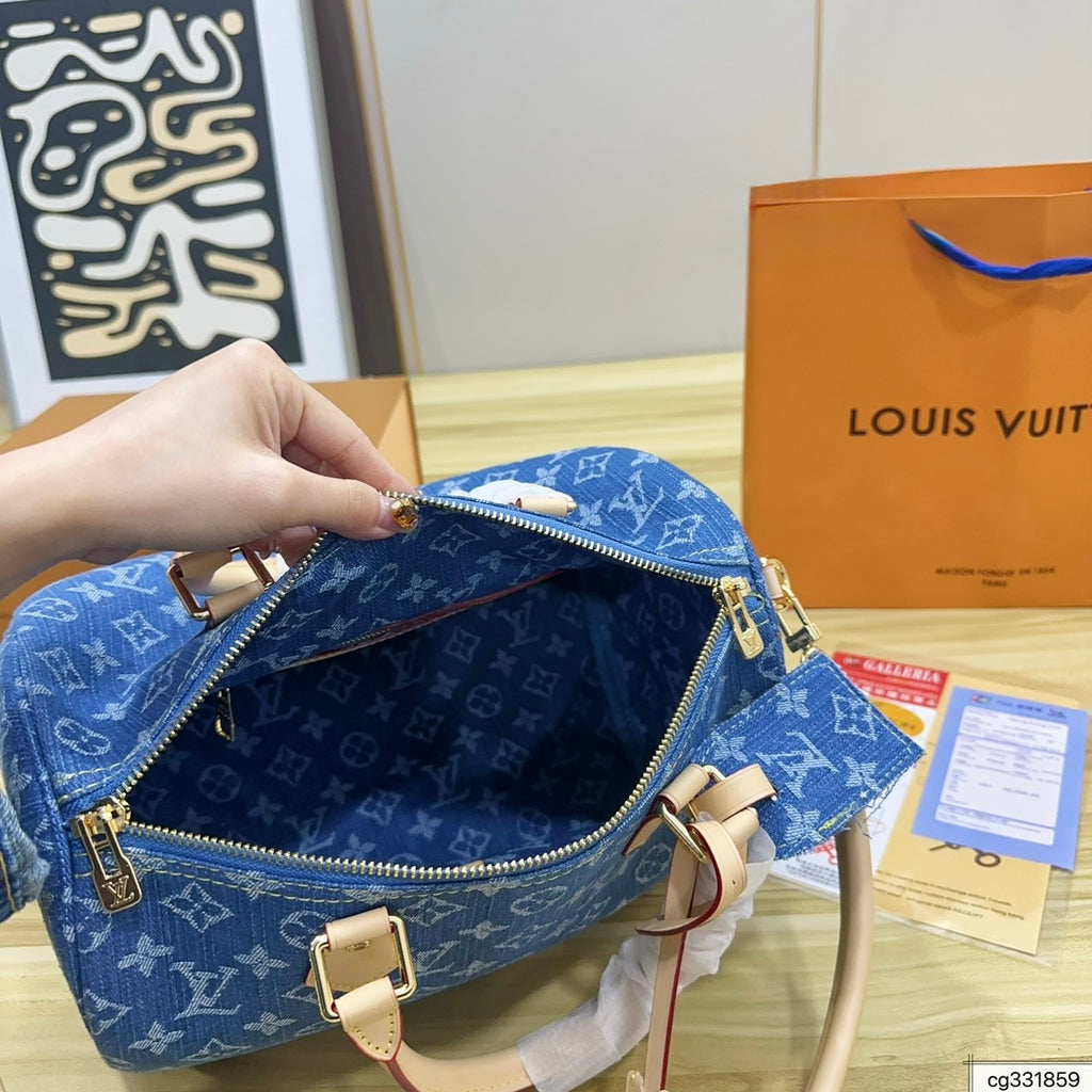 Louis Vuitton Inspired Speedy Soft 30