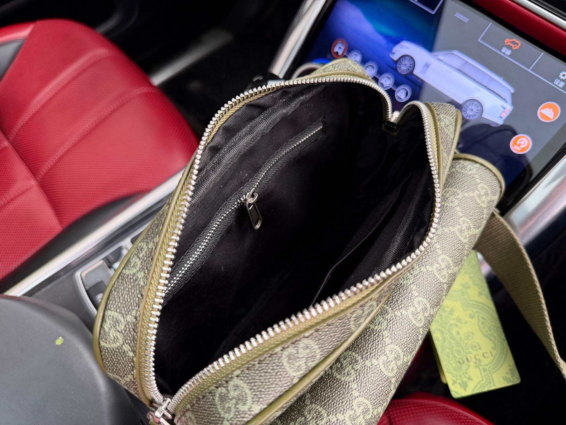 Gucci Inspired GG Monogram crossbody bag