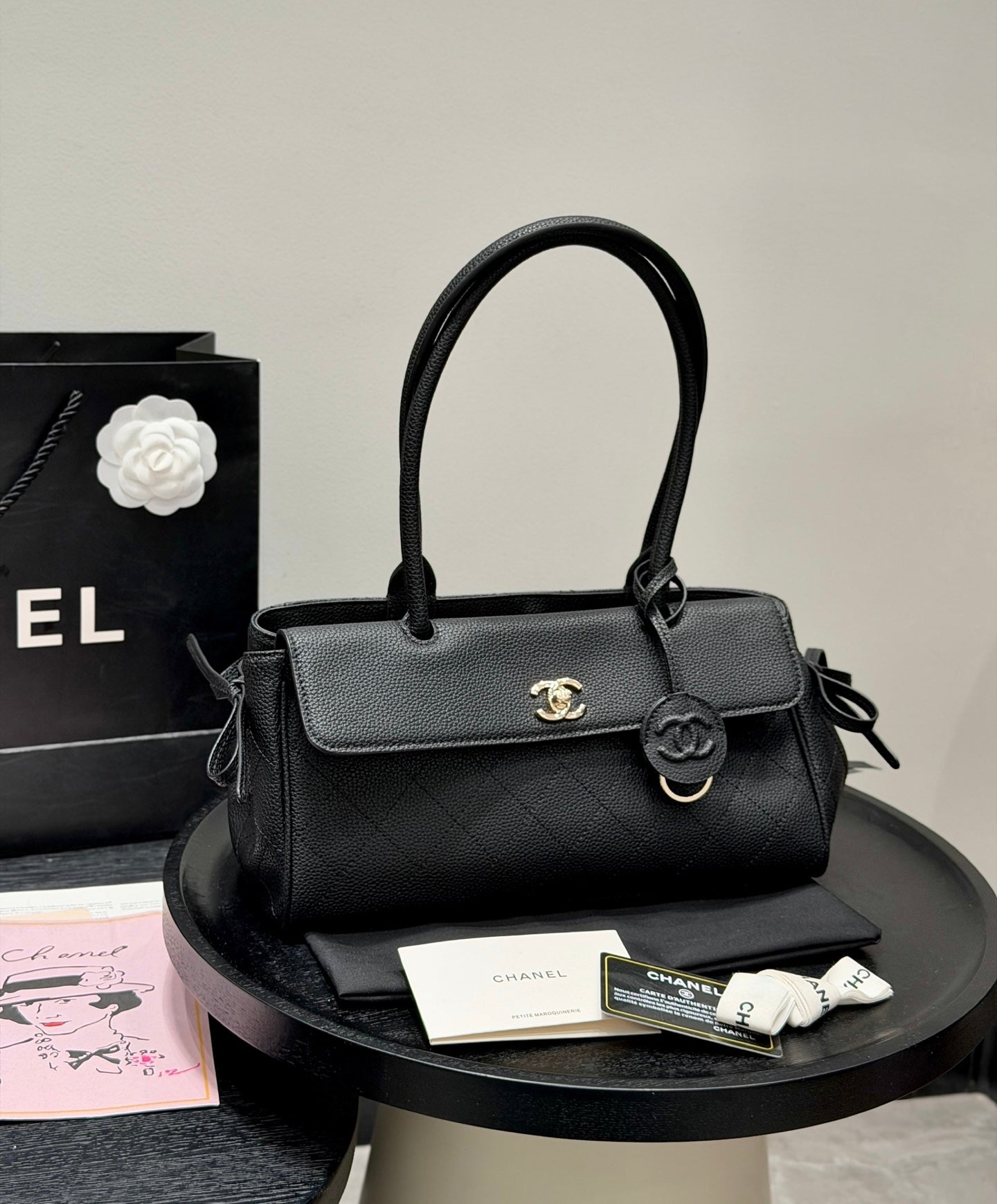 Chanel Inspired Urban Essentials Small Shopping Bag