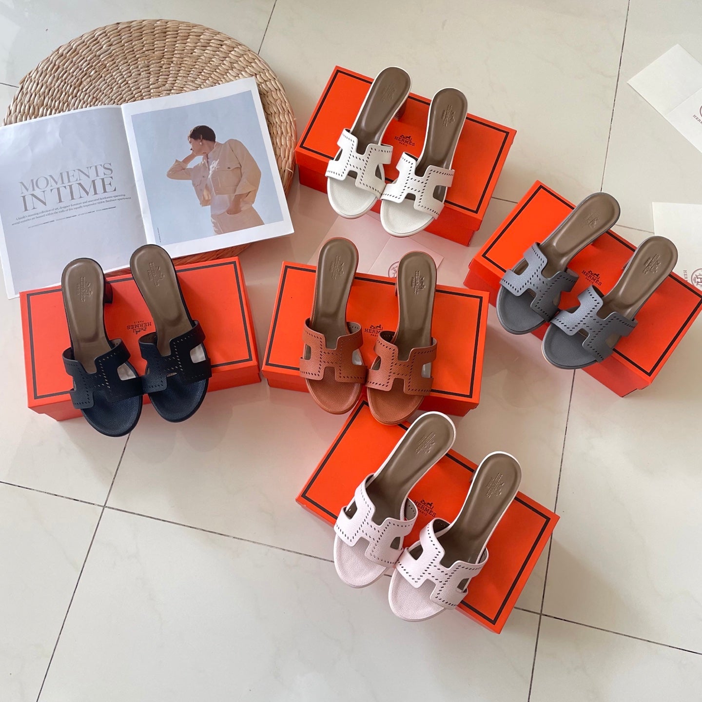 Hermes Inspired Classic H Heels