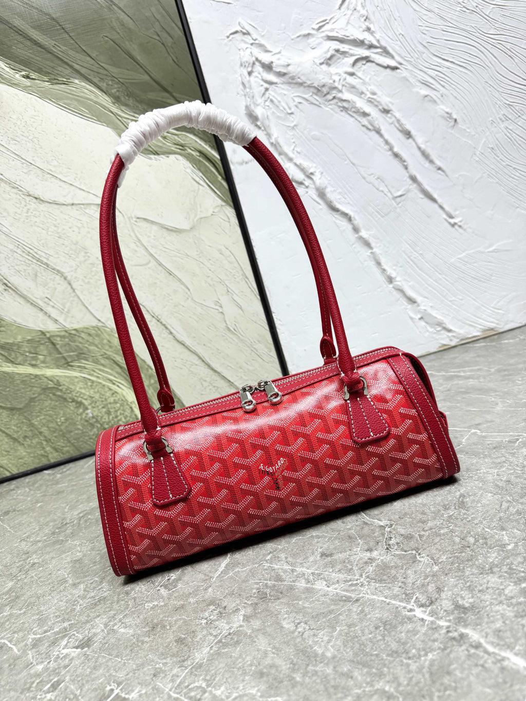 Goyard Inspired Bonbonnière bag