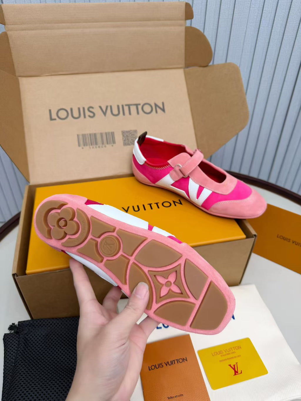 Louis Vuitton Inspired Sneakerina Mary Jane flats