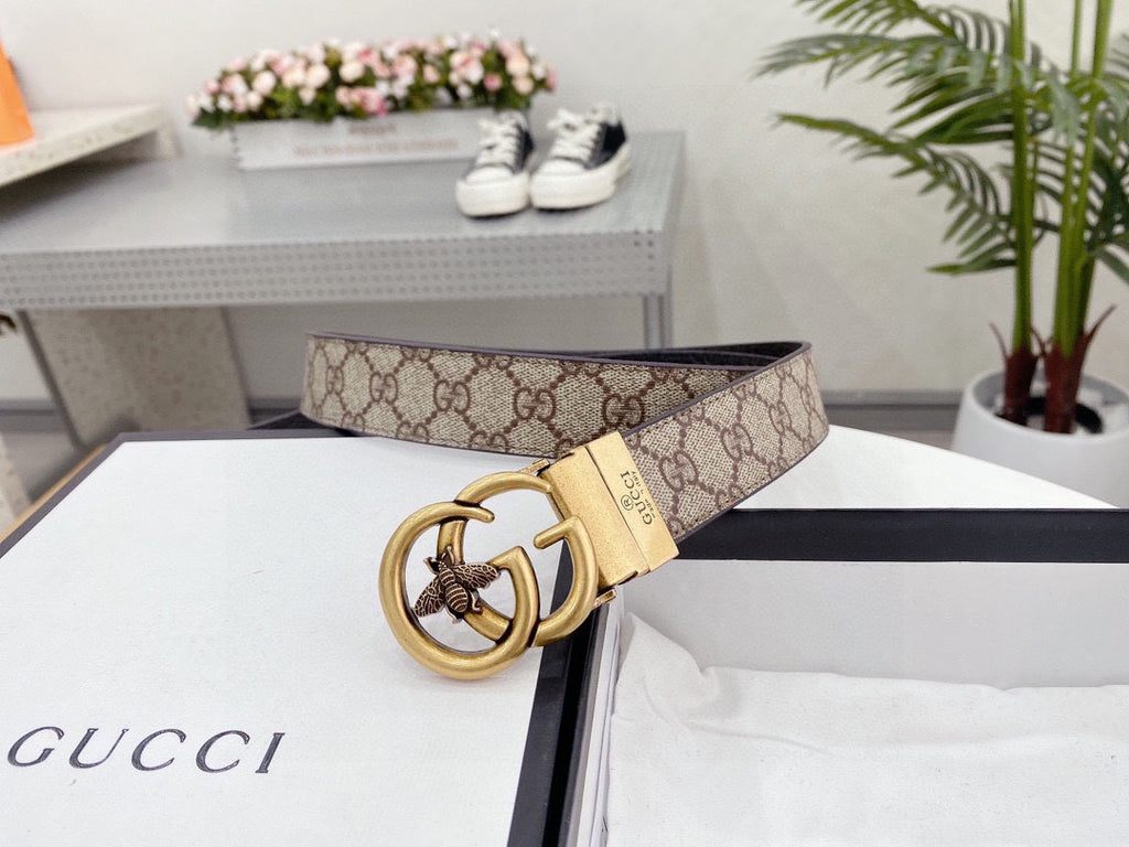 Gucci Inspired GG Marmont reversible belt