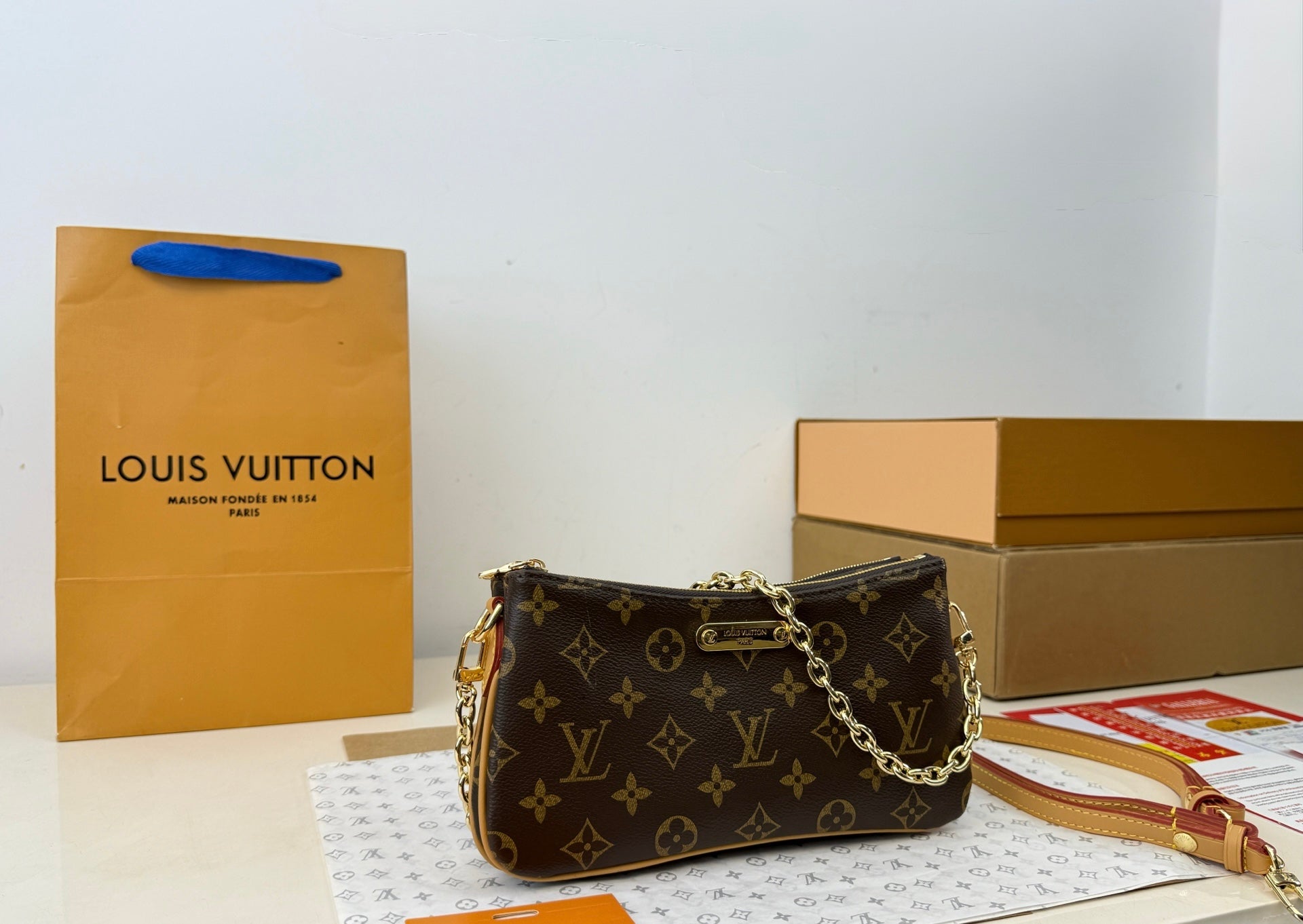 Louis Vuitton Inspired Liv Pochette