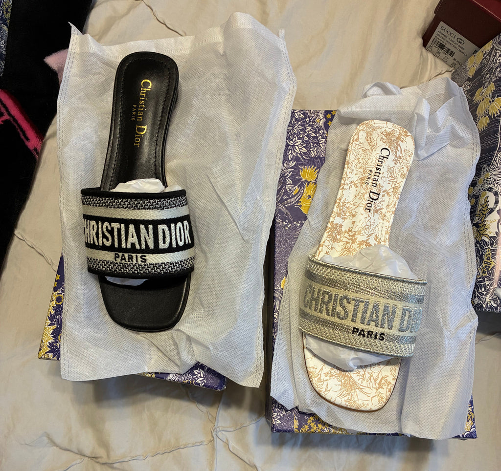 Christian Dior Inspired Sandals