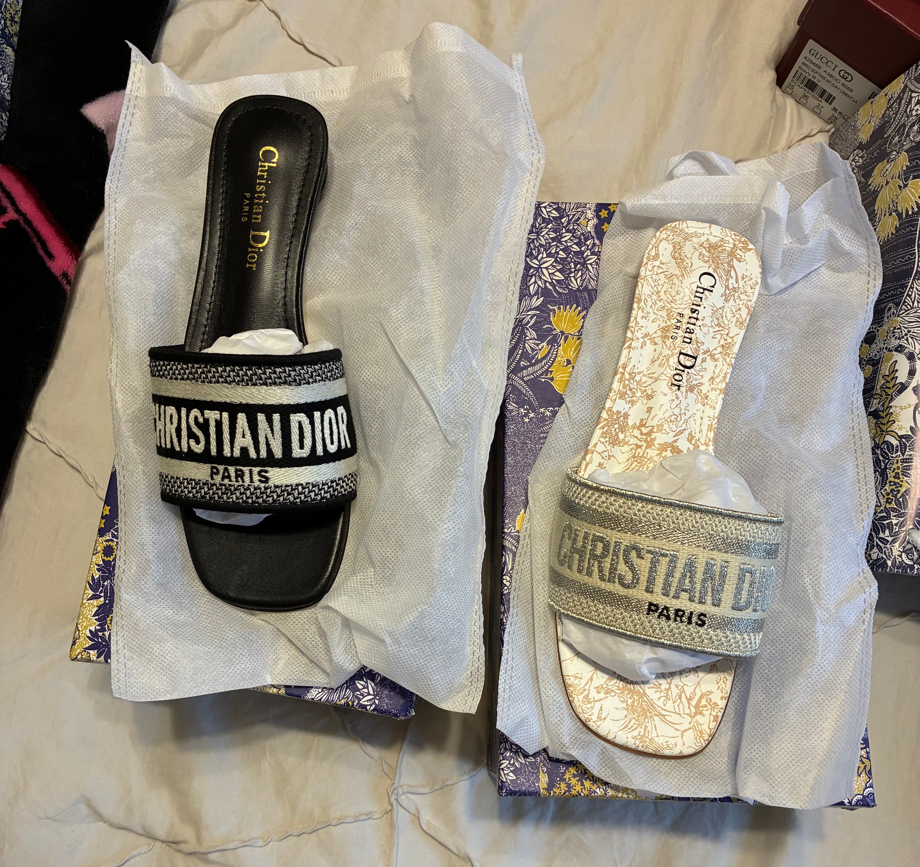 Christian Dior Inspired Sandals