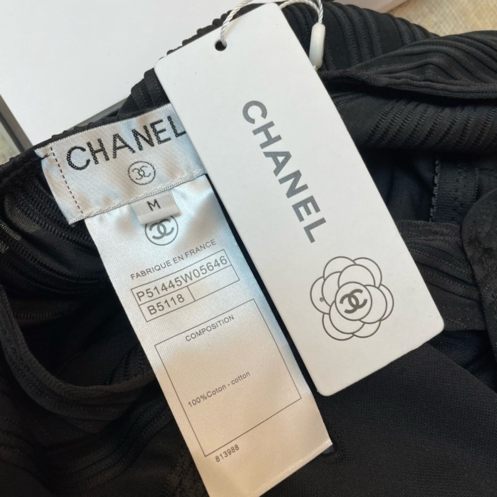 Chanel Inspired one-piece swimsuit