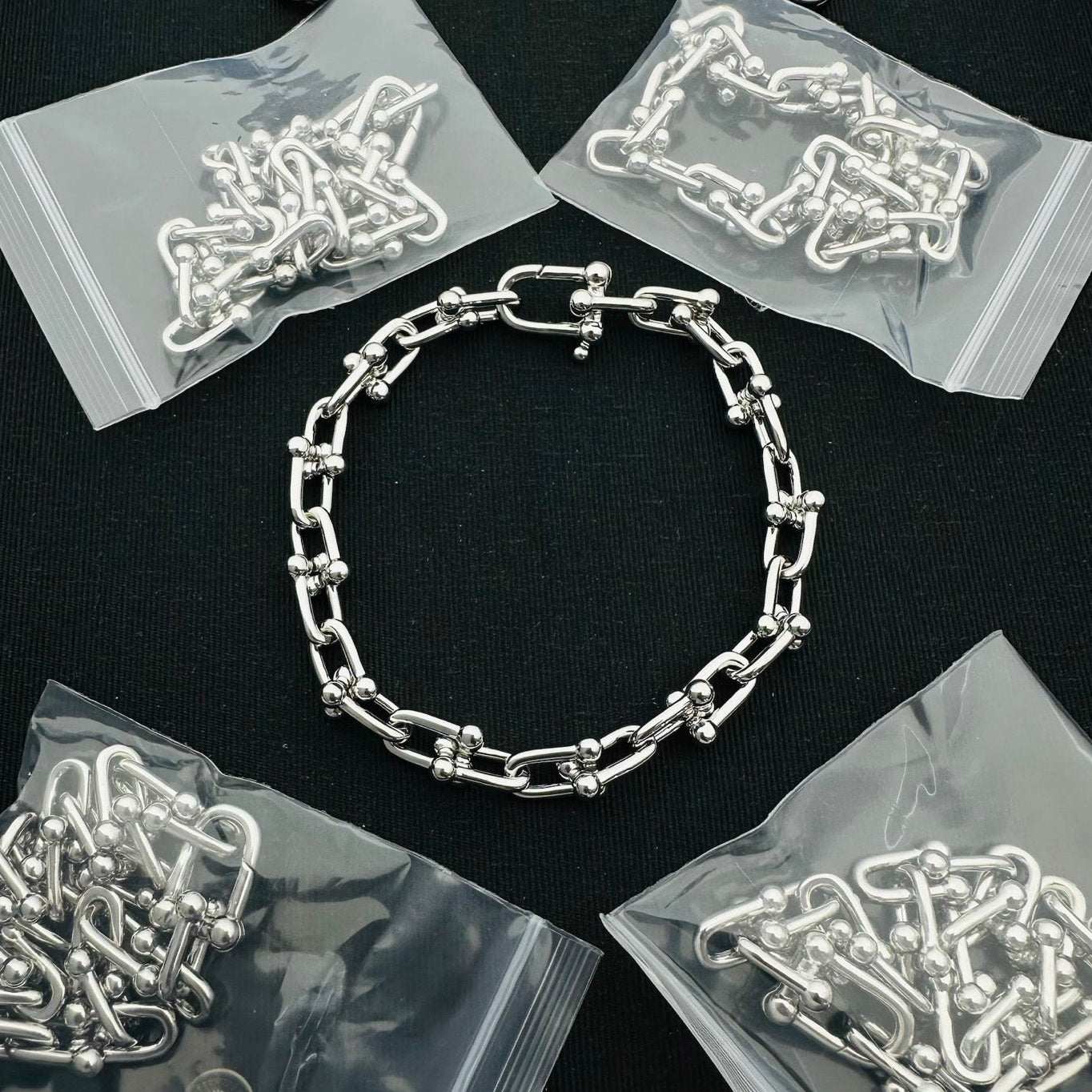 Tiffany & Co. Inspired HardWear link bracelet