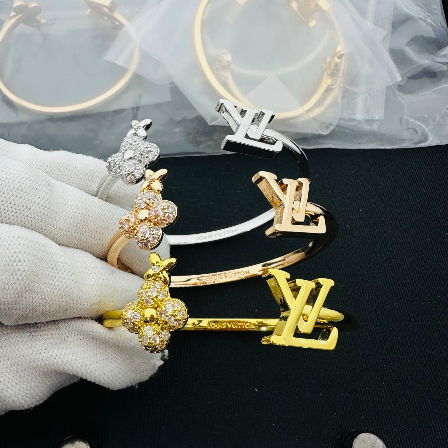 Louis Vuitton Inspired LV Iconic Bracelets