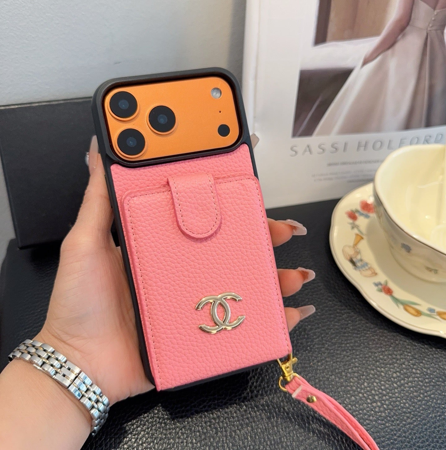 Chanel Inspired Phone Case