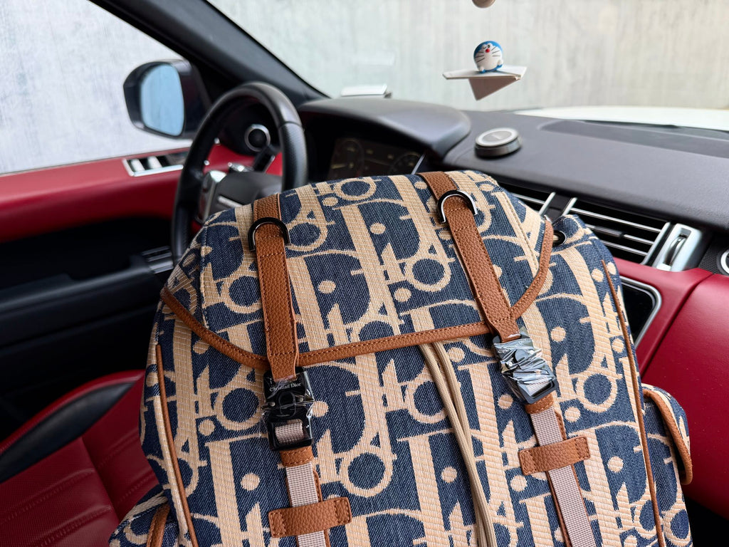 Dior Inspired Hit The Road backpack