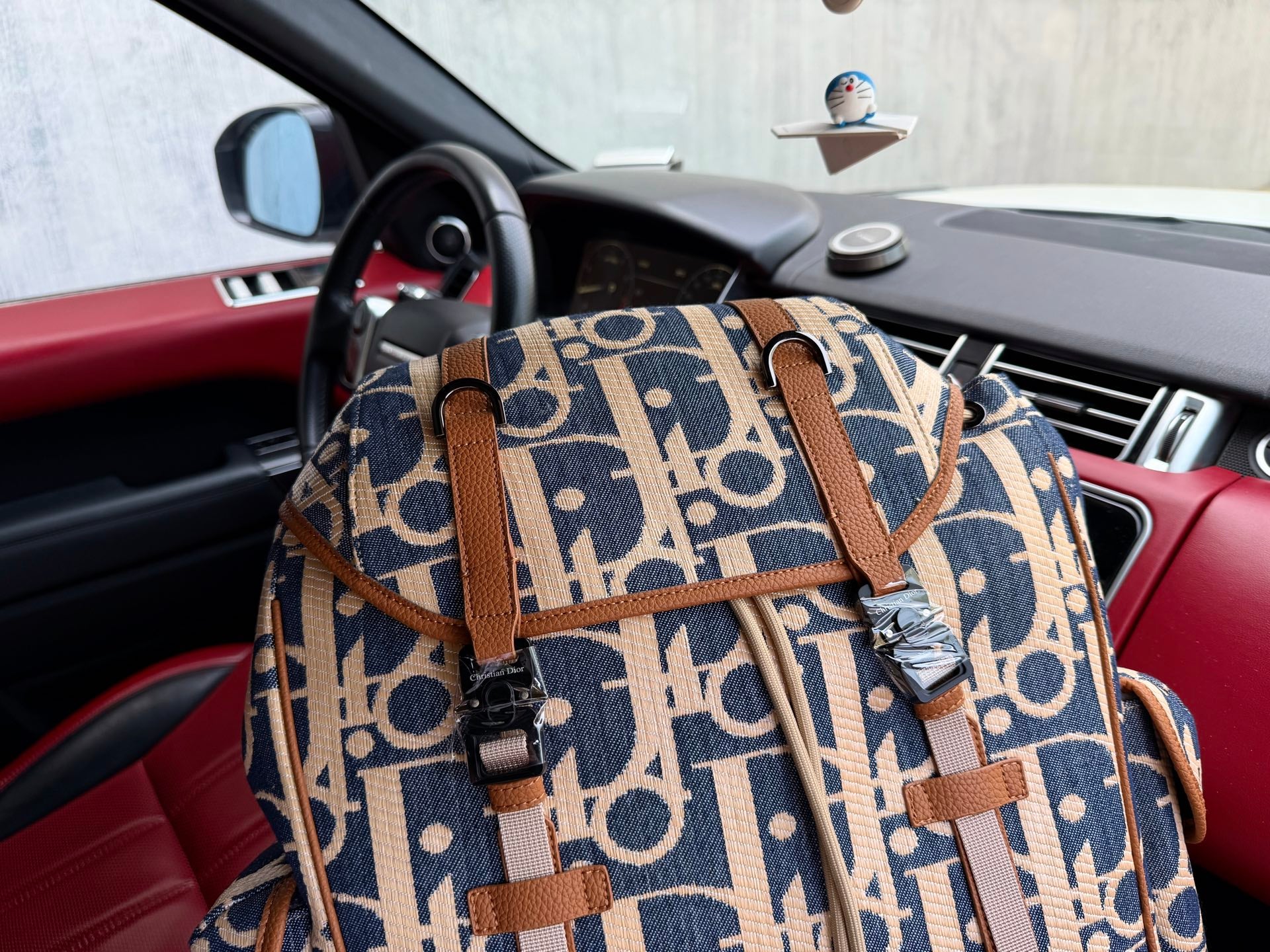 Dior Inspired Hit The Road backpack