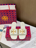 Tory Burch Inspired Eleanor slide sandals