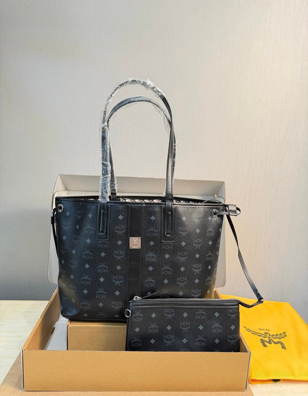 MCM Inspired Liz Reversible Shopper