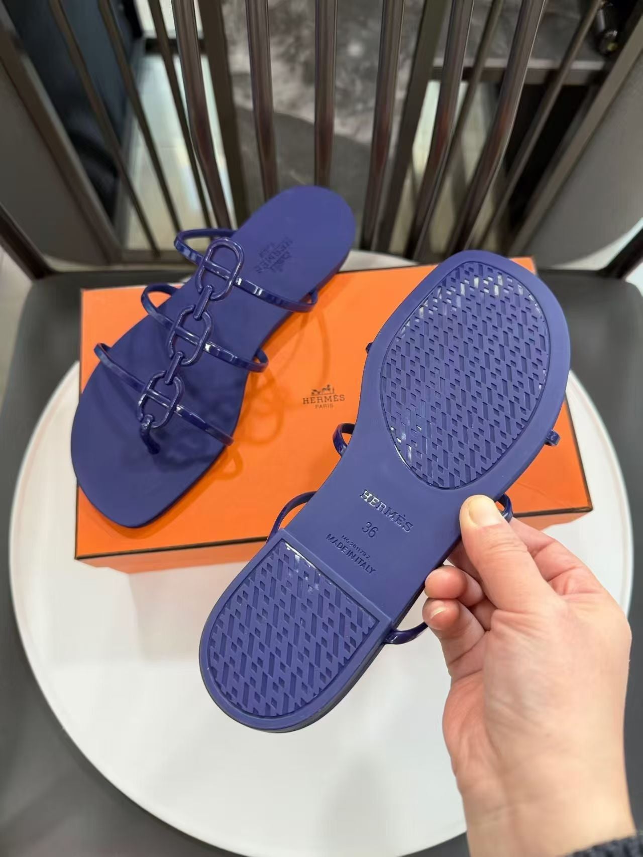 Hermès Inspired Mykonos sandals