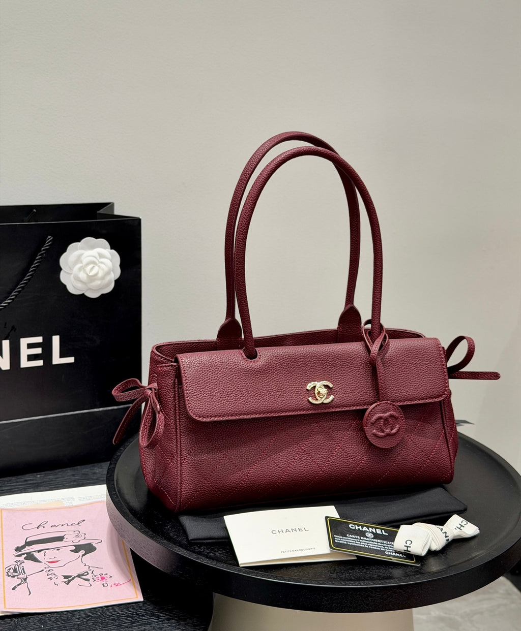 Chanel Inspired Urban Essentials Small Shopping Bag