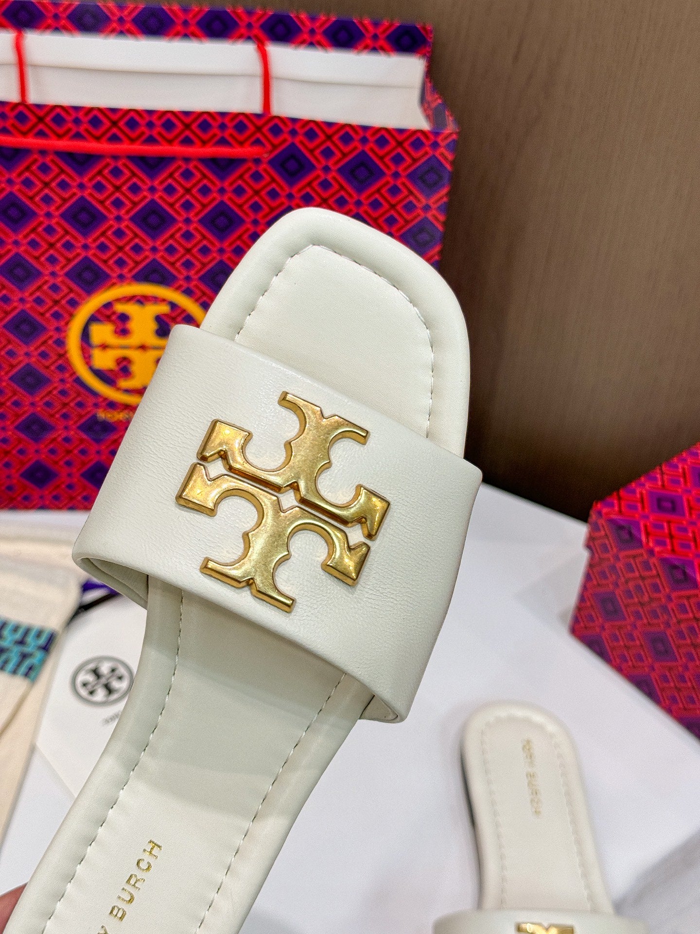 Tory Burch Inspired Eleanor slide sandals