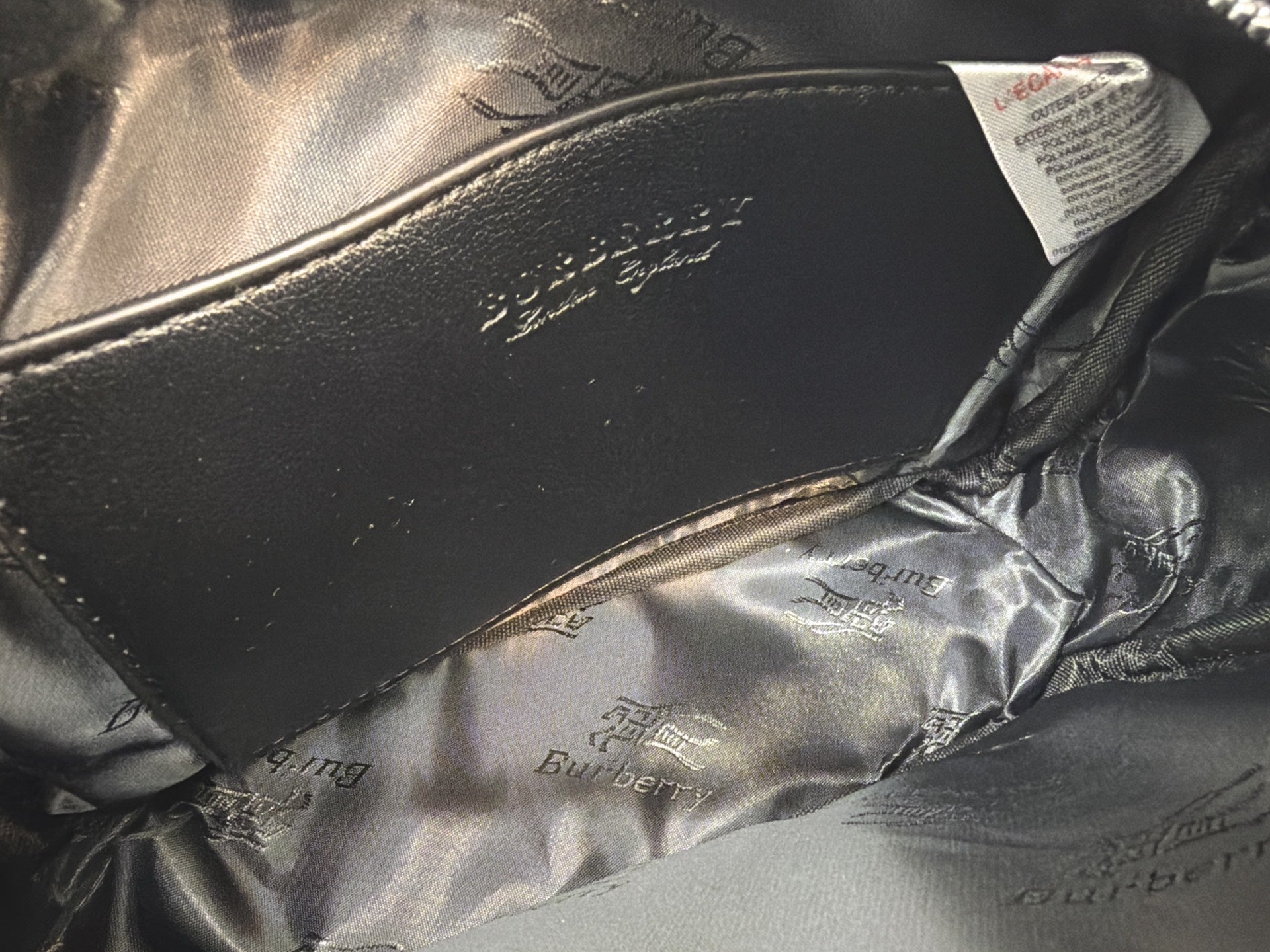 Burberry Inspired Paddy Monogram Shoulder Bag