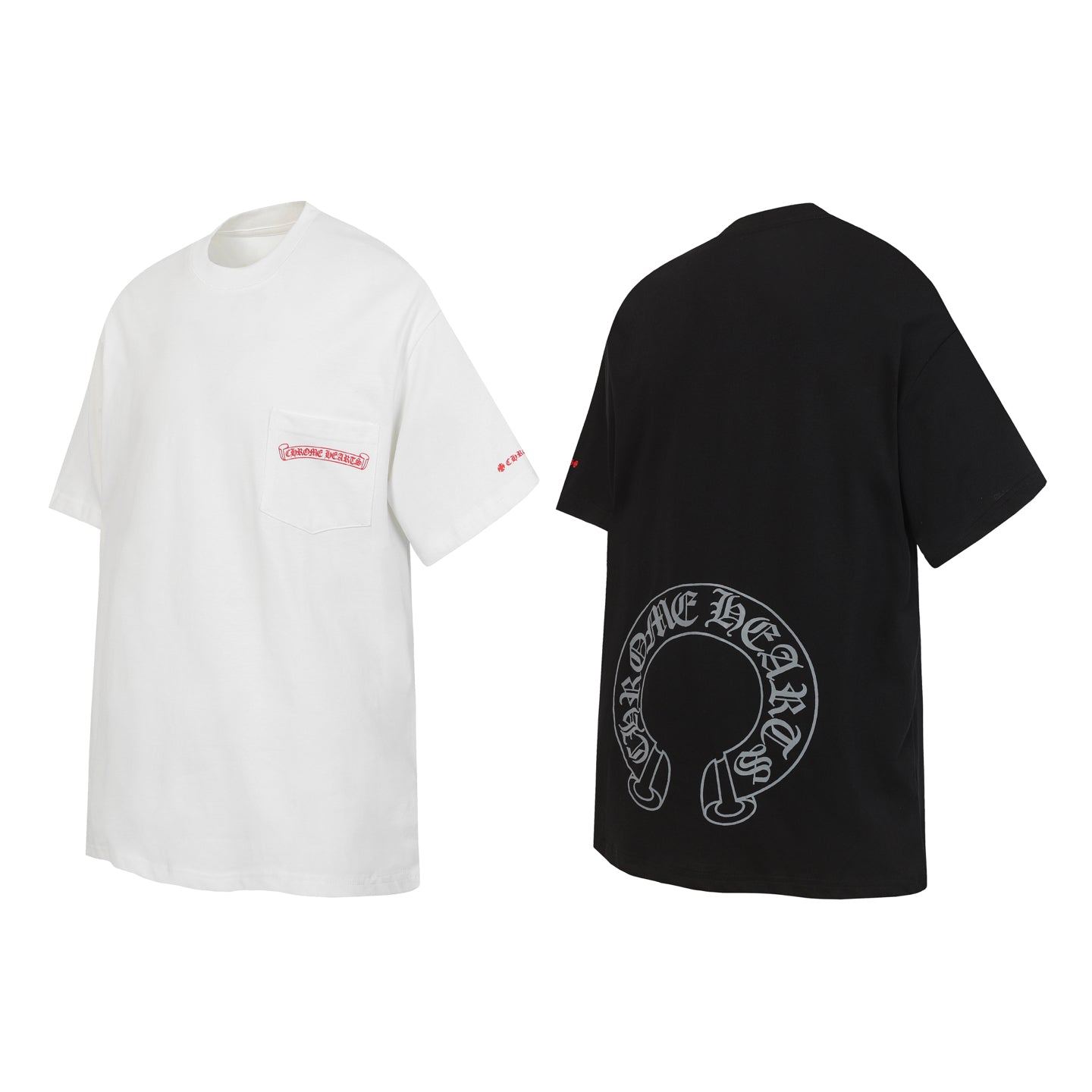 Chrome Hearts Inspired logo t-shirts