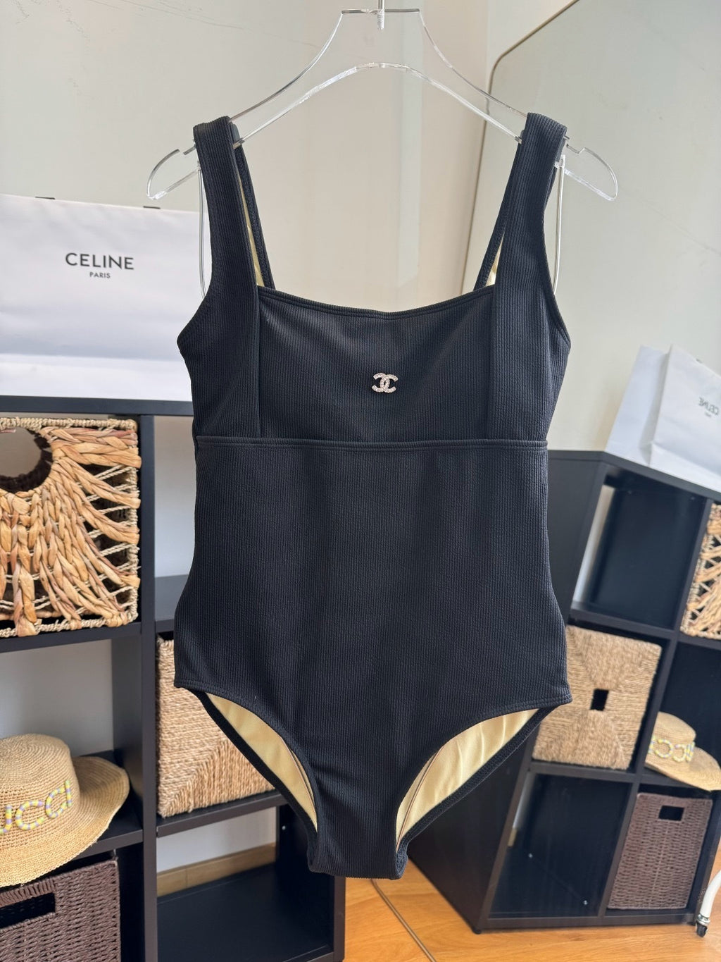 Chanel Inspired 1998 swimsuit