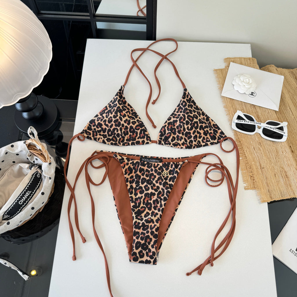 Dolce & Gabbana Inspired leopard print bikini