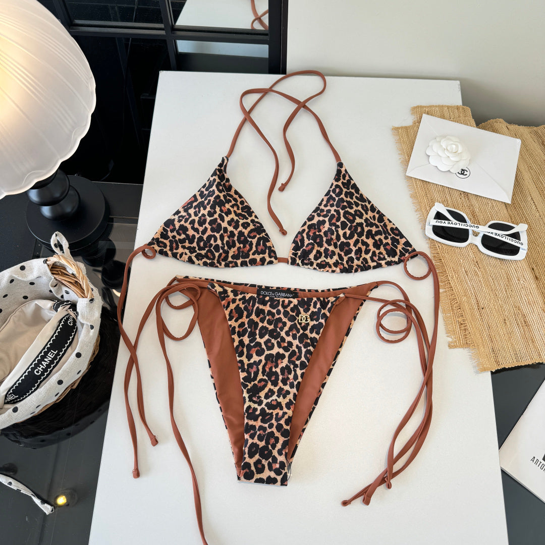 Dolce & Gabbana Inspired leopard print bikini