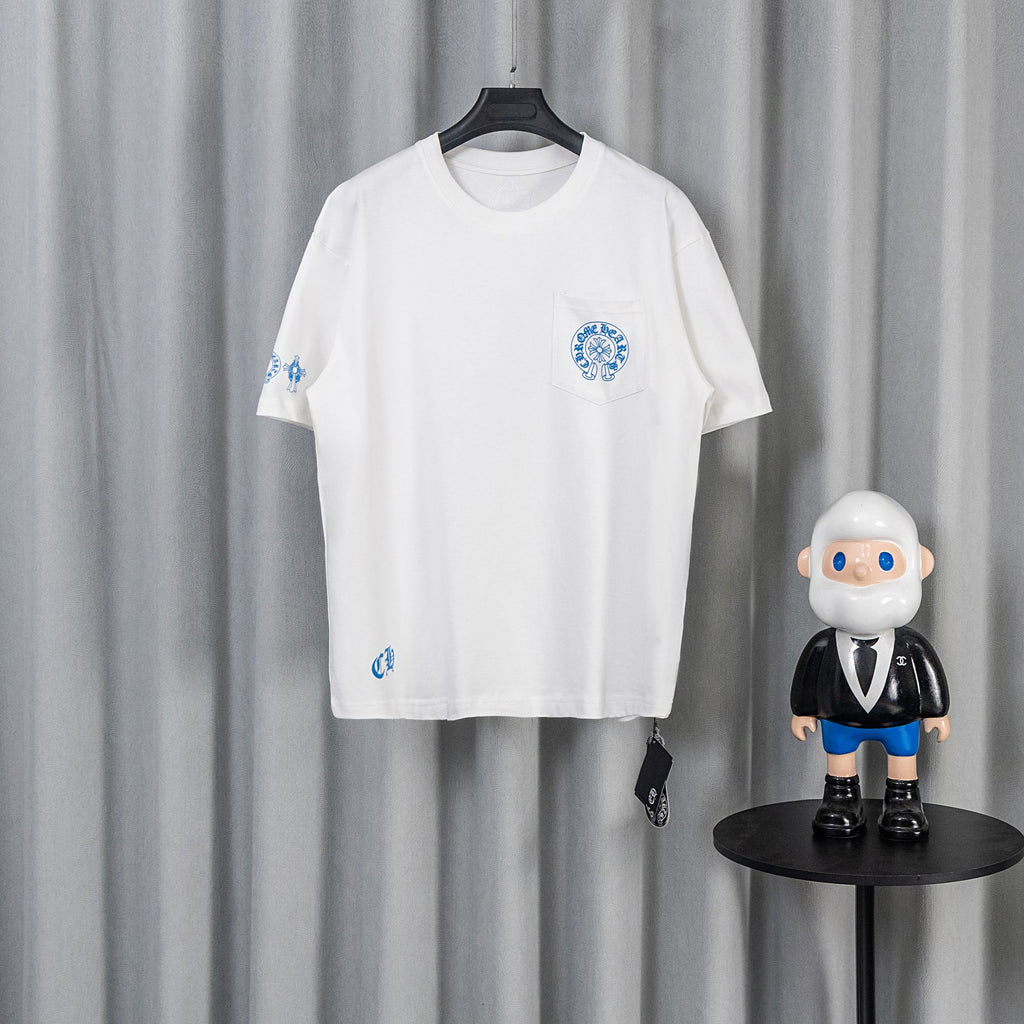 Chrome Hearts Inspired Triple Cross logo t-shirt