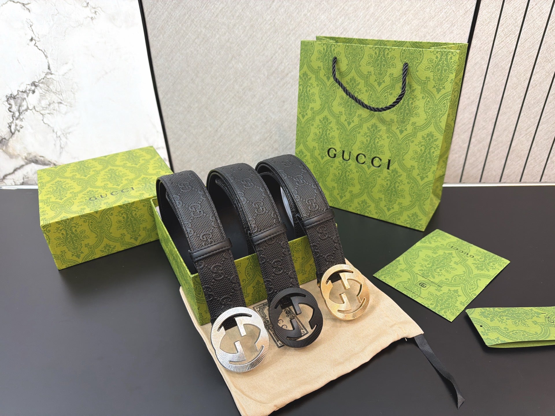 Gucci Inspired Belts