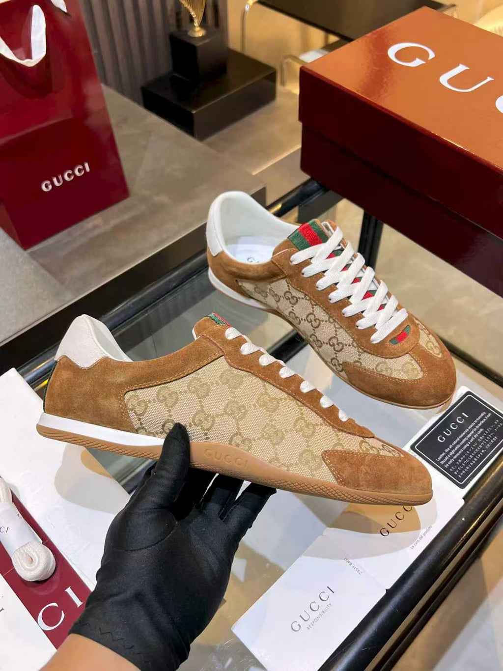 Gucci Inspired Shift sneakers
