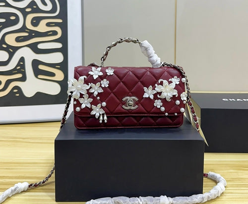 Chanel Inspired flap handbag
