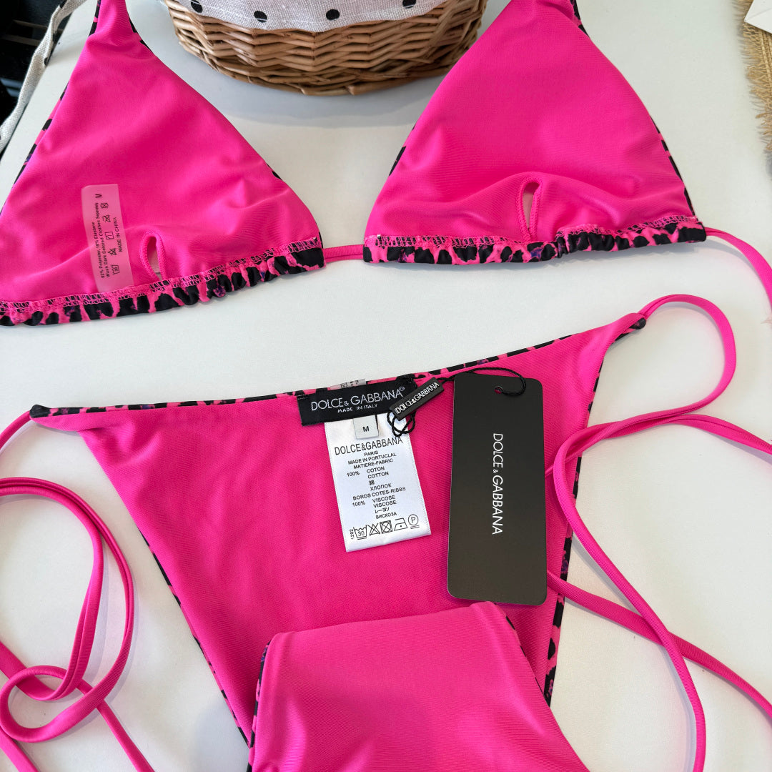 Dolce & Gabbana Inspired leopard print bikini