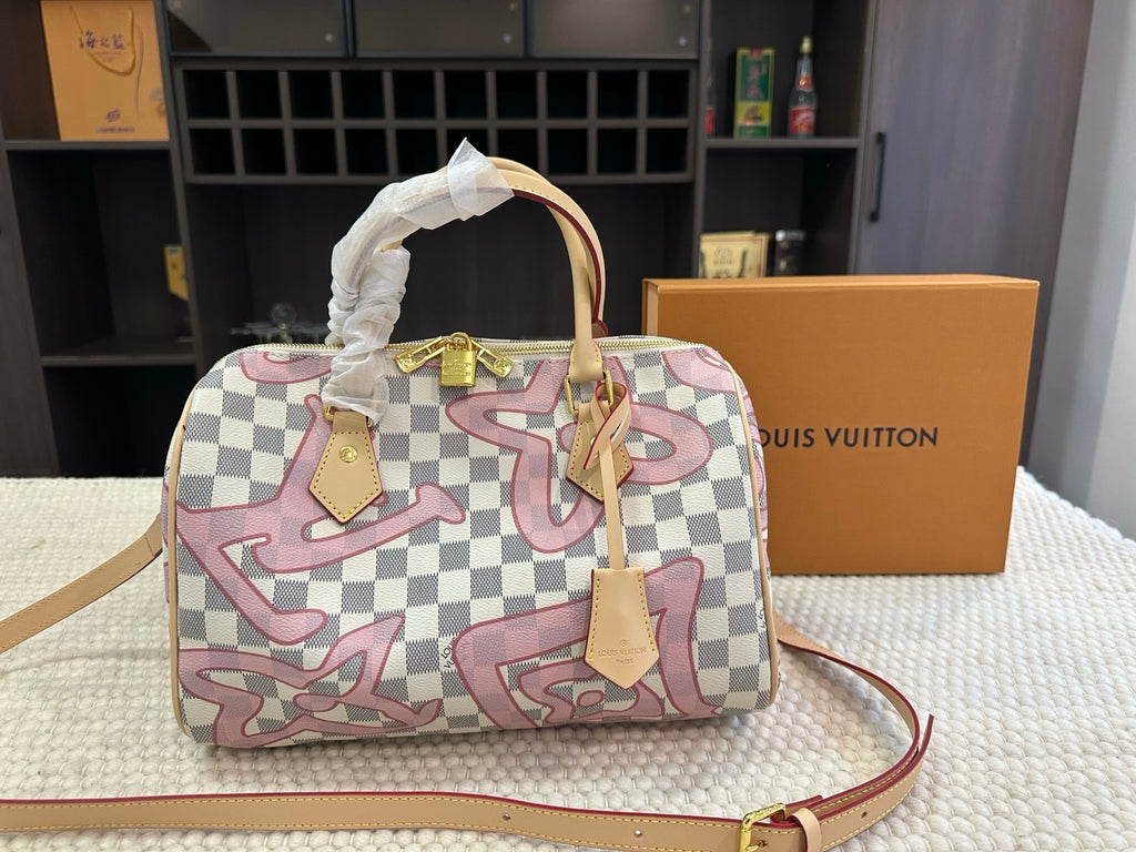 Louis Vuitton Inspired Monogram Bay Speedy 30 bag