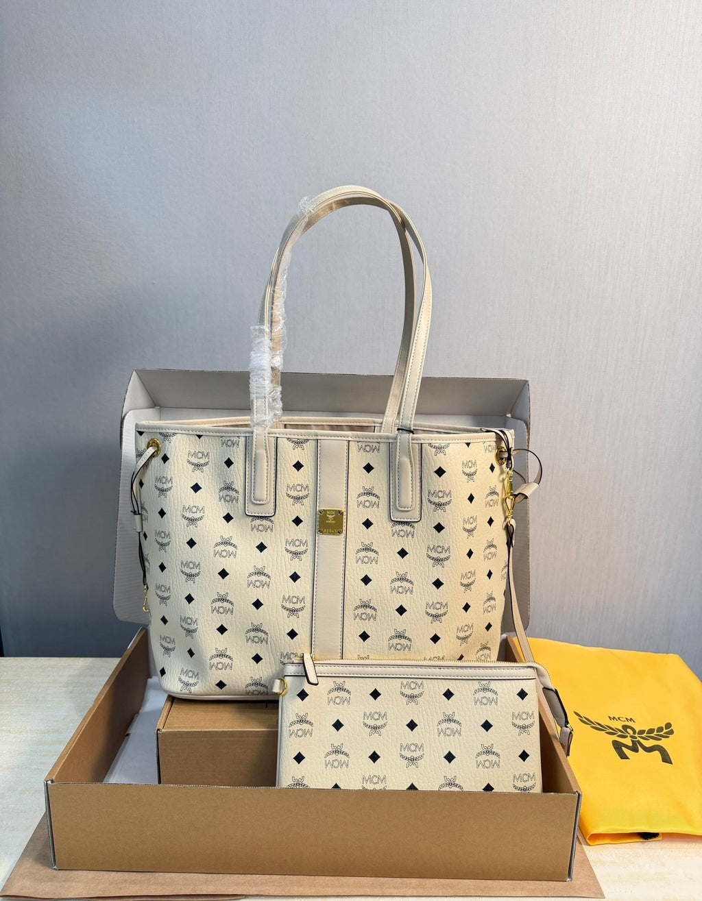 MCM Inspired Liz Reversible Shopper