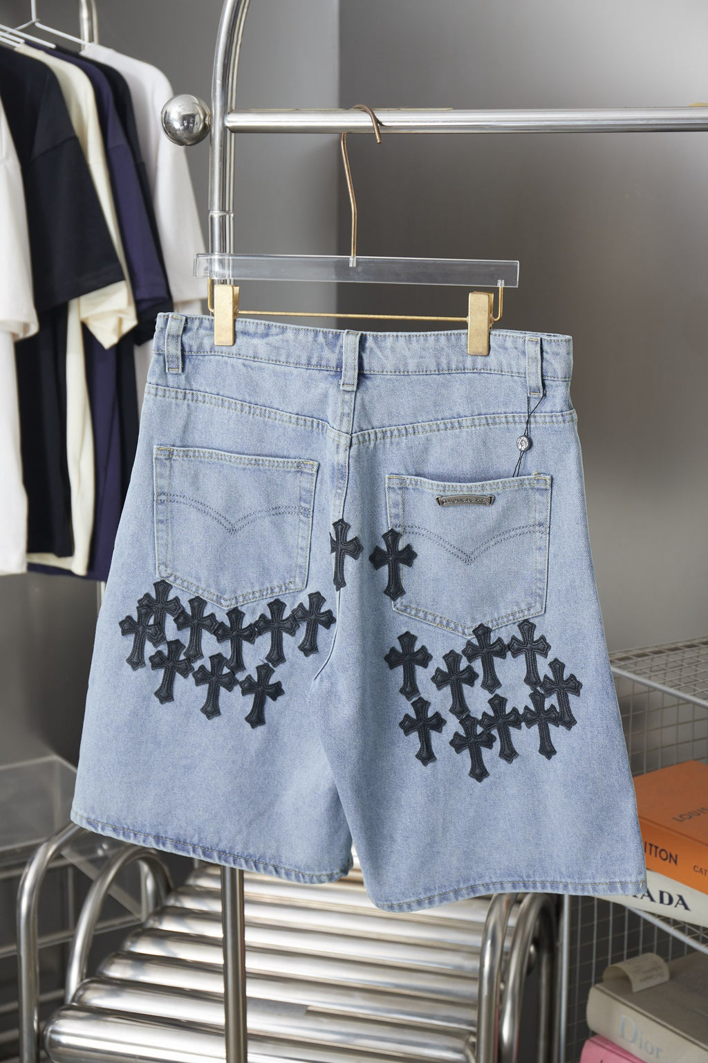 Chrome Hearts Inspired Jorts