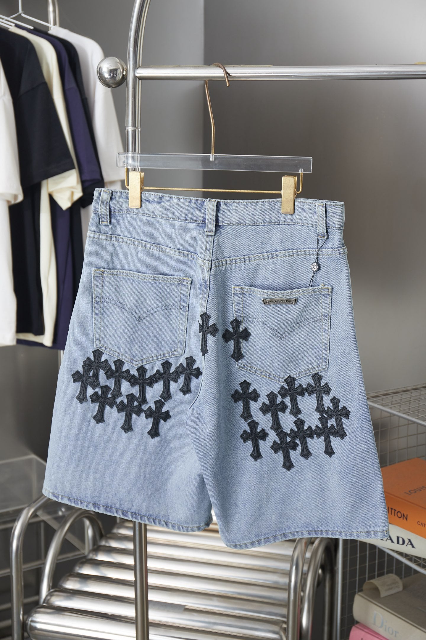Chrome Hearts Inspired Jorts