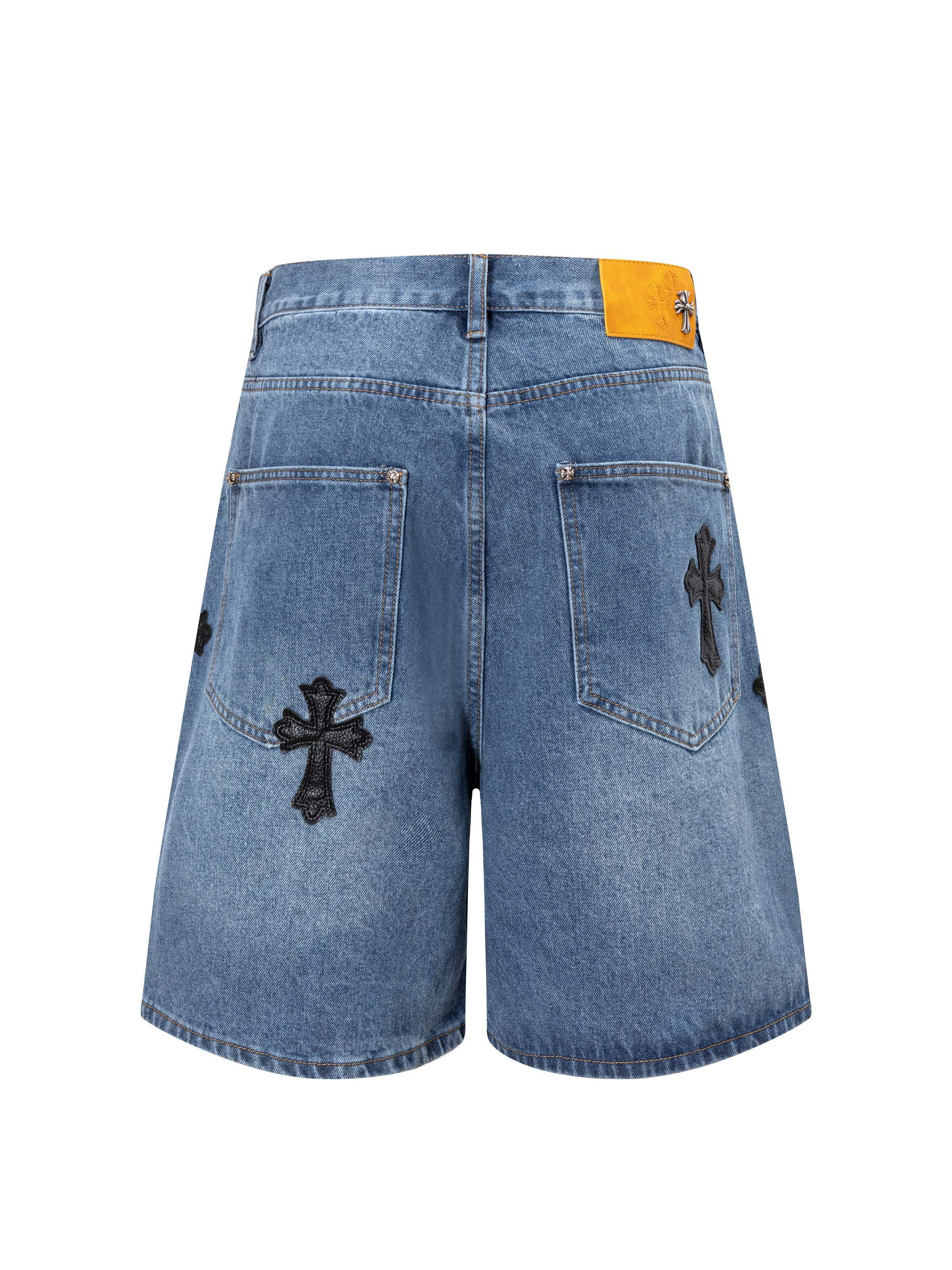 Chrome Heart Inspired Shorts