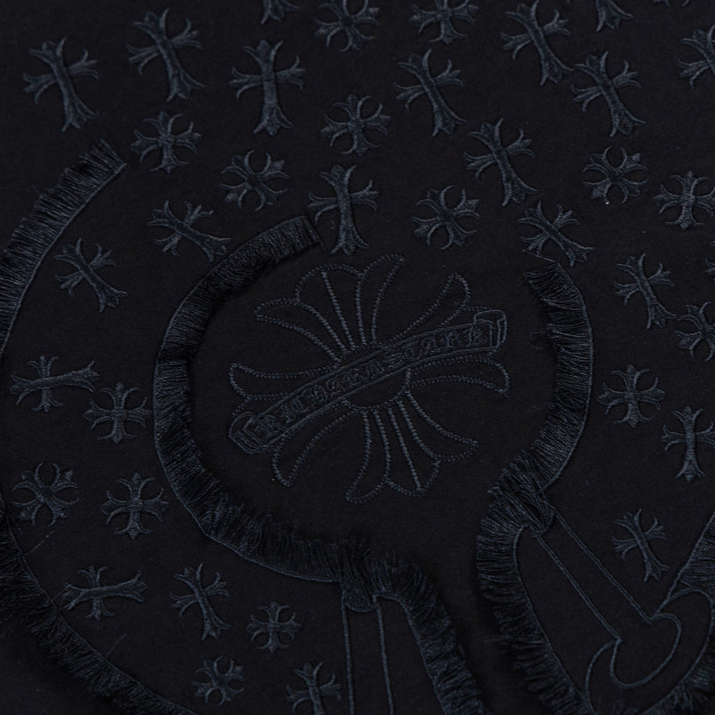 Chrome Hearts Inspired Crosses All Over Horseshoe T-Shirt