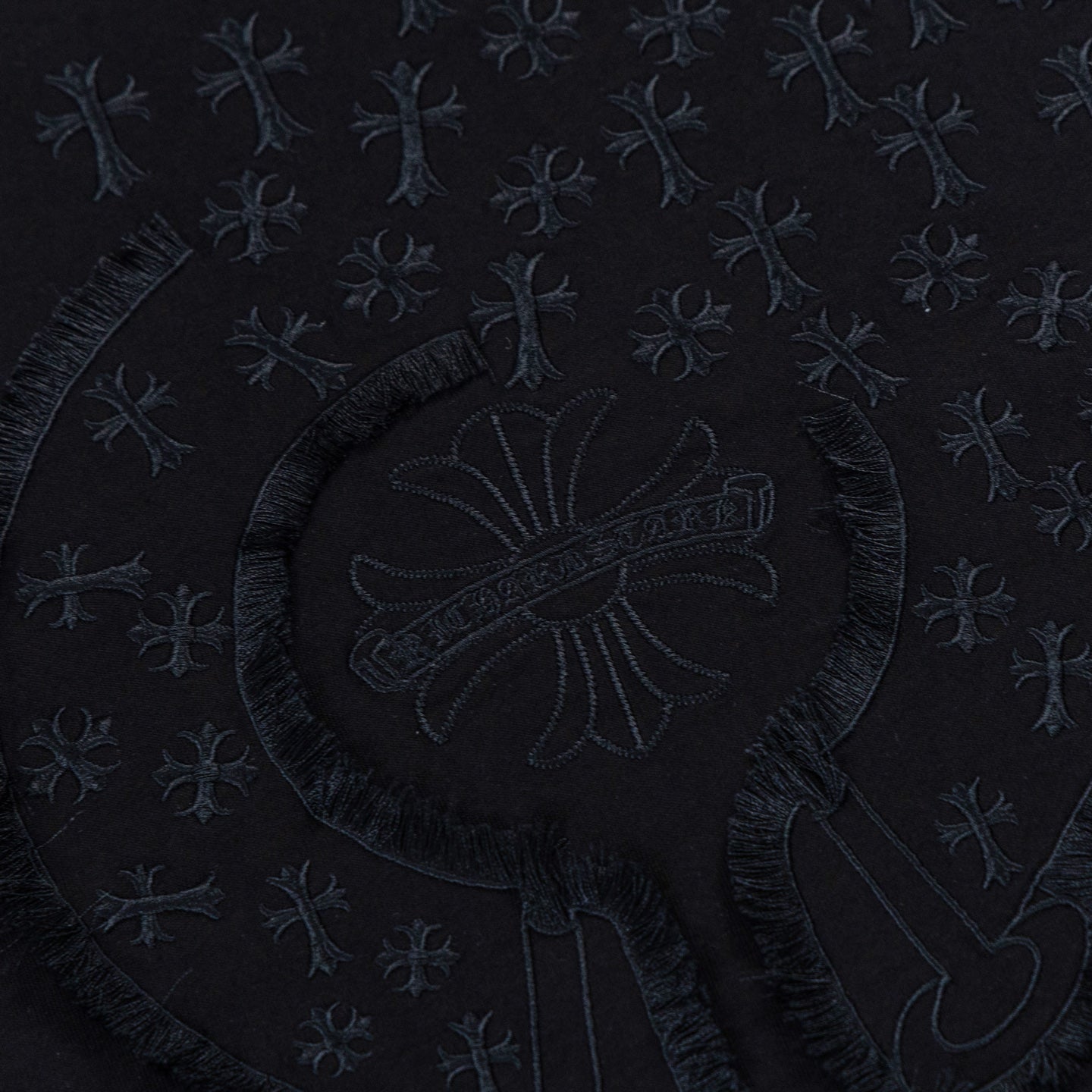 Chrome Hearts Inspired Crosses All Over Horseshoe T-Shirt